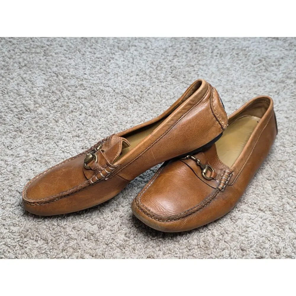 NWOT Cole Haan, brown soft leather, driving loafer sz 10 (1)‎